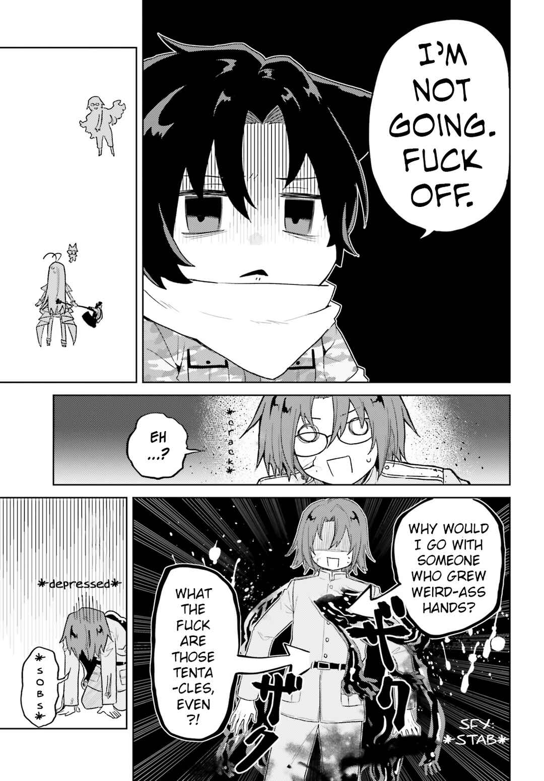 Page 3 Chapter 4 86 -Eighty Six- Mahou Shoujo Regina ☆ Lena ~Tatakae! Ginga Koukou Senkan San Magnolia~