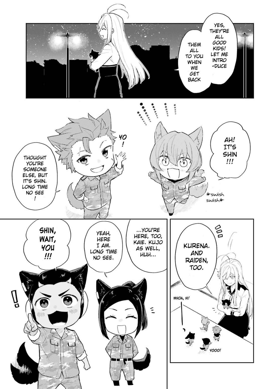 Page 3 Chapter 2 86 -Eighty Six- Mahou Shoujo Regina ☆ Lena ~Tatakae! Ginga Koukou Senkan San Magnolia~