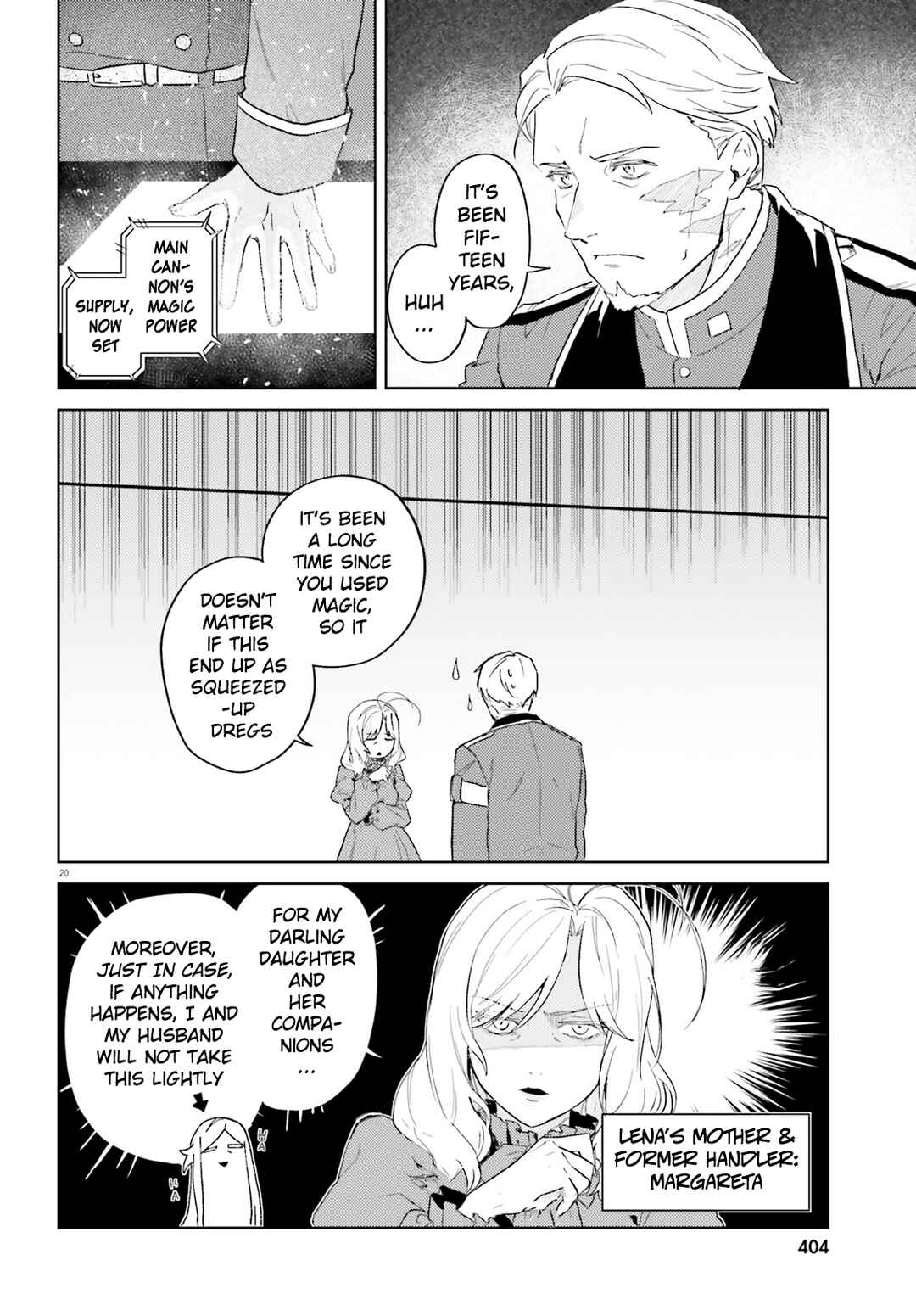 Page 20 Chapter 5 86 -Eighty Six- Mahou Shoujo Regina ☆ Lena ~Tatakae! Ginga Koukou Senkan San Magnolia~