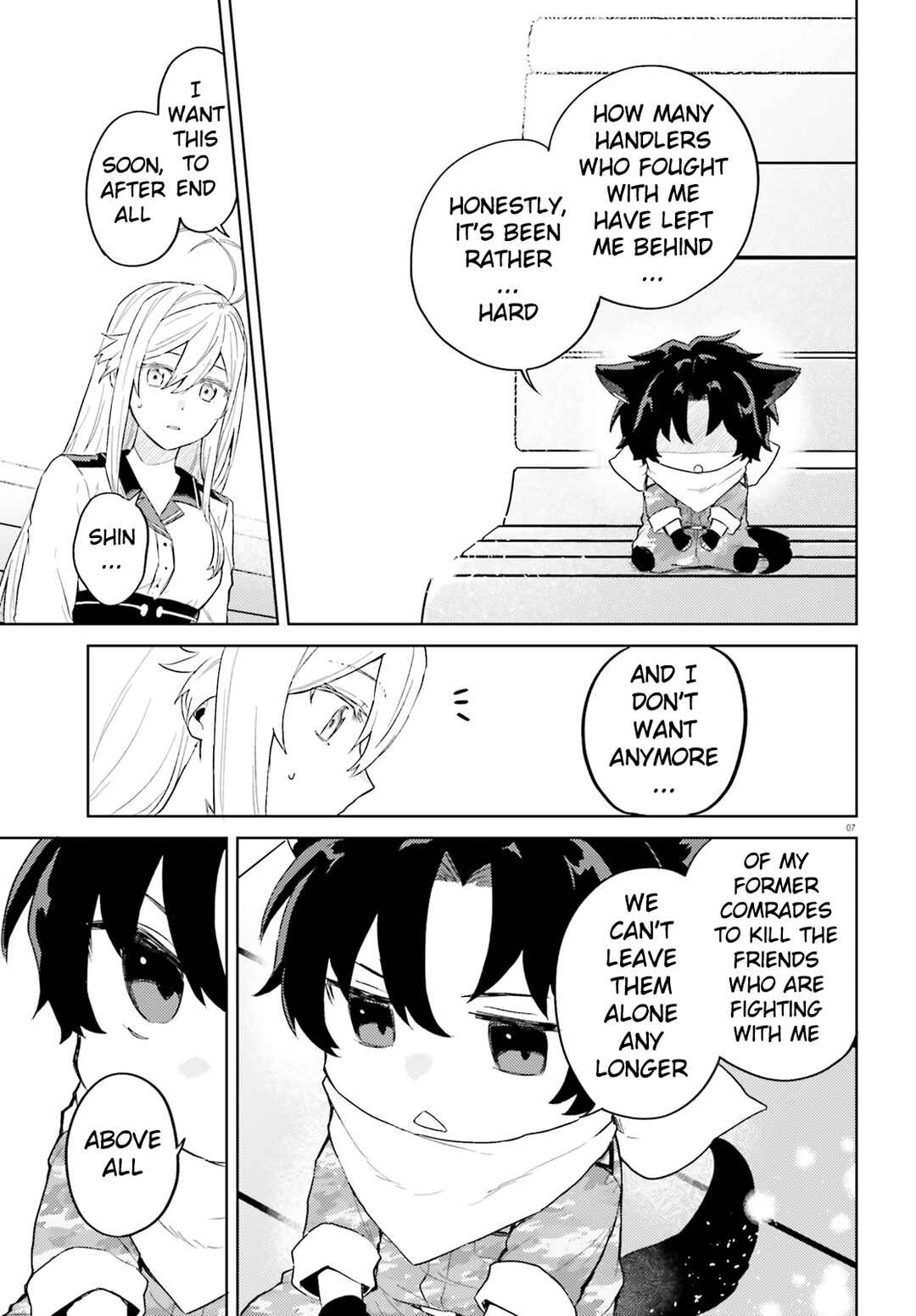 Page 7 Chapter 5 86 -Eighty Six- Mahou Shoujo Regina ☆ Lena ~Tatakae! Ginga Koukou Senkan San Magnolia~