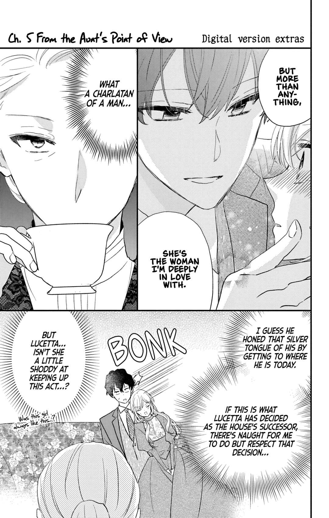 Page 1 Chapter 9.5 Lady Lucettas Second Chance at Life