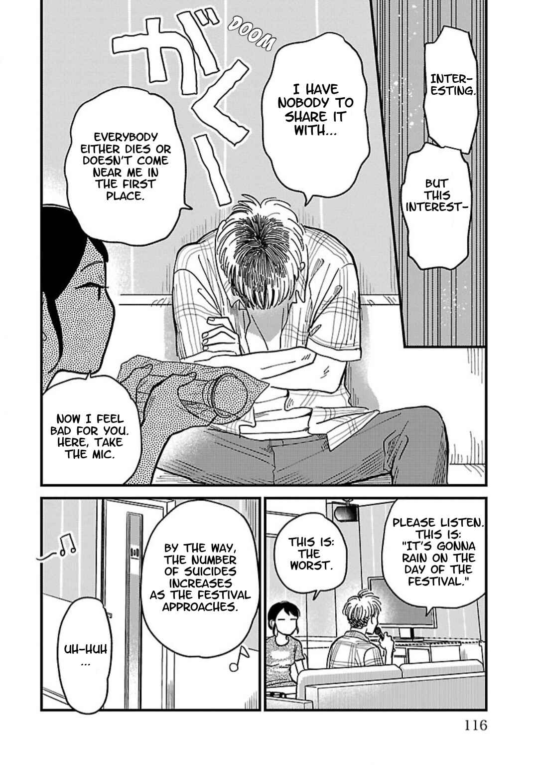 Page 22 Chapter 3 Yameru Hoshi yori Ai wo Komete