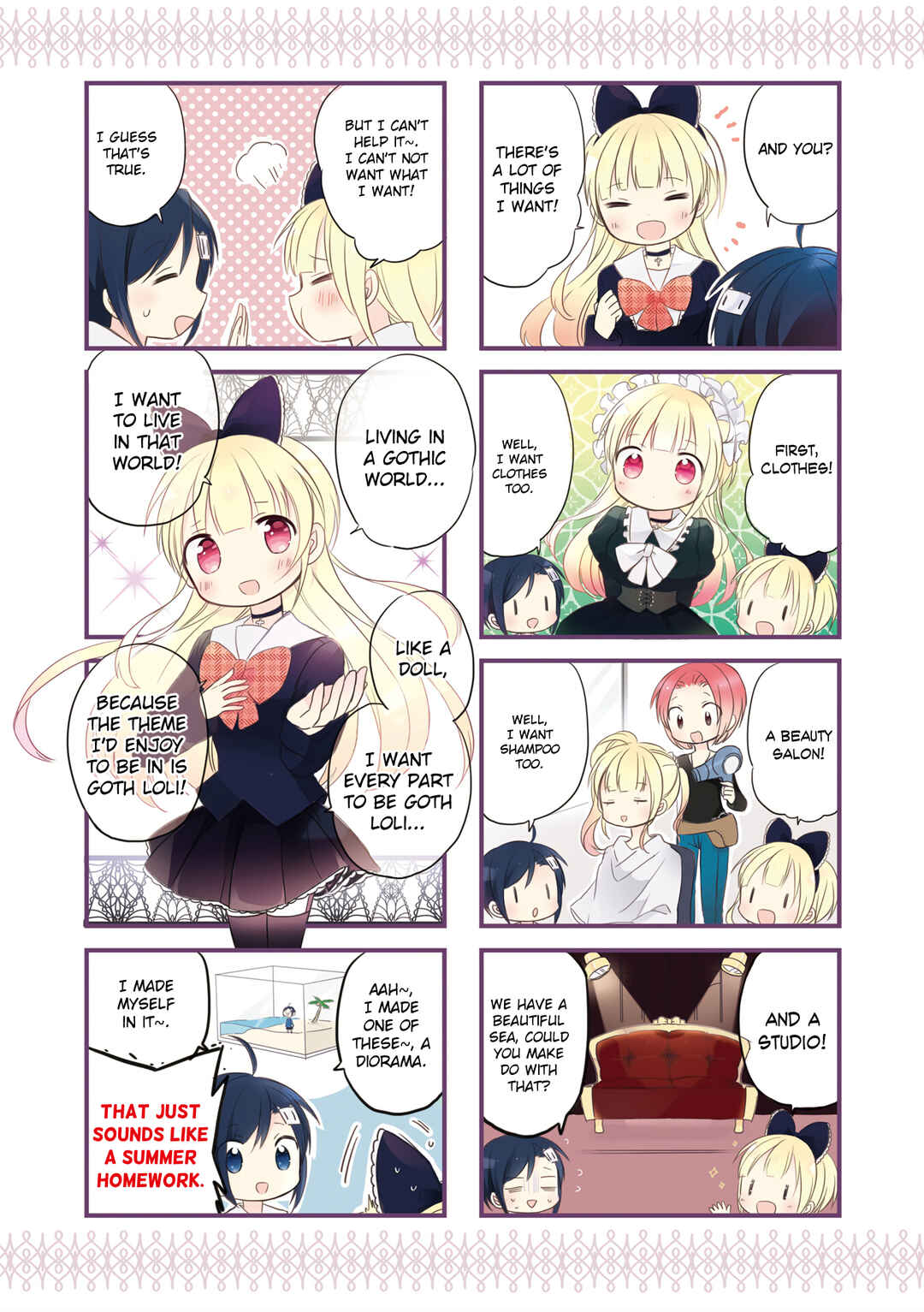 Page 4 Chapter 0 Goth Loli JK Mujintou Hyouryuuki