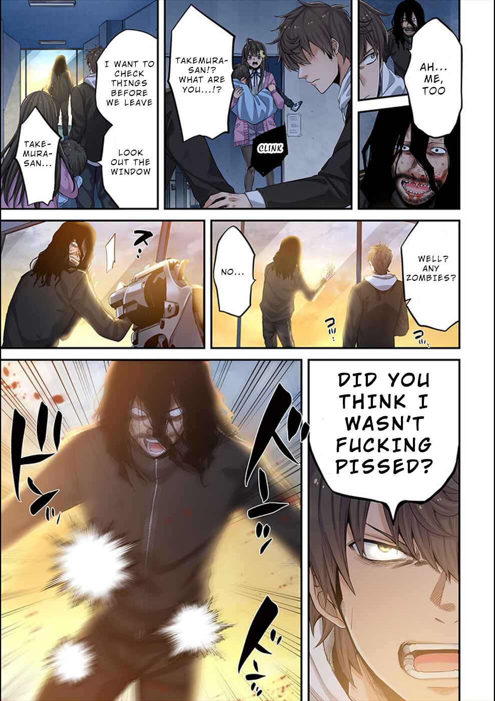 Page 16 Chapter 8 Zombie no Afureta Sekai Ore Dake ga Osowarenai