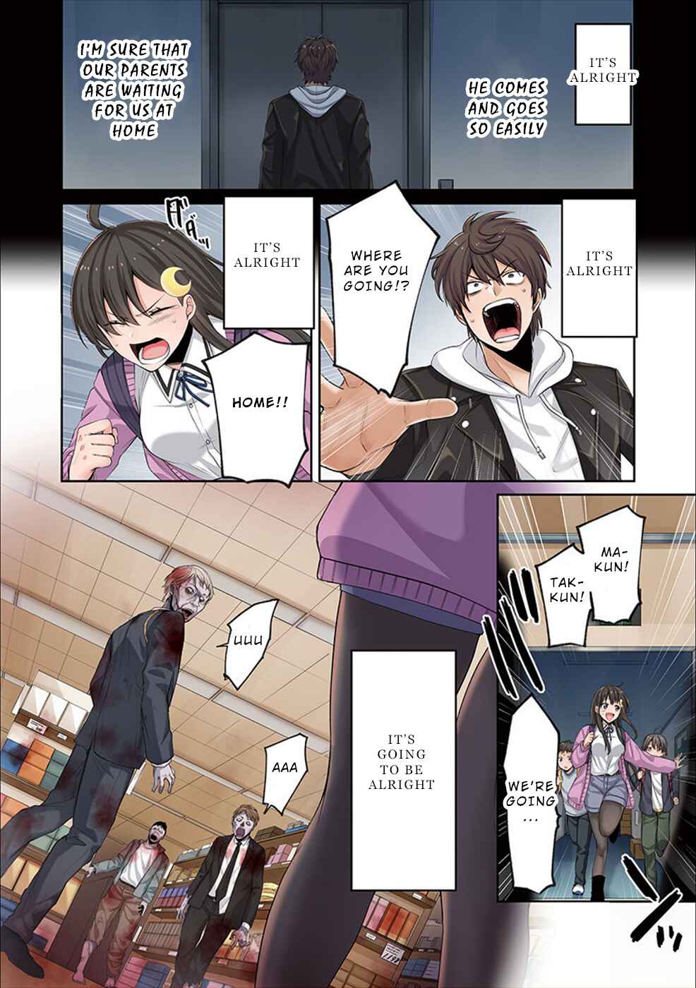 Page 15 Chapter 3 Zombie no Afureta Sekai Ore Dake ga Osowarenai