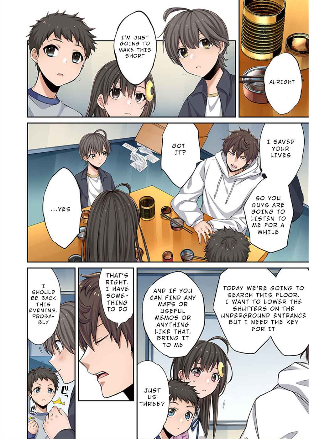 Page 7 Chapter 5 Zombie no Afureta Sekai Ore Dake ga Osowarenai