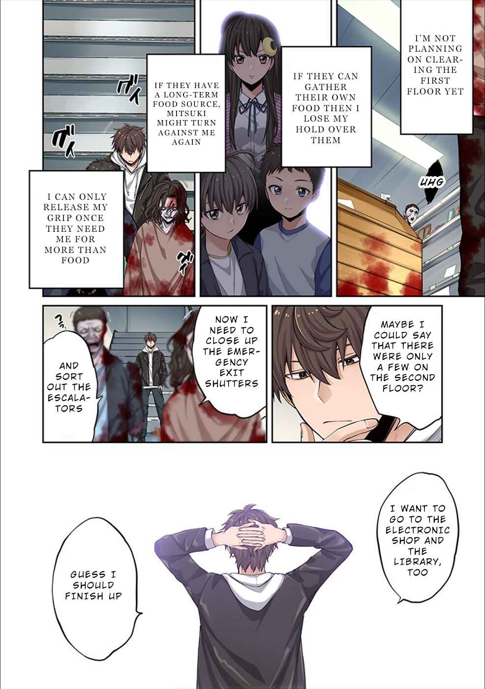 Page 9 Chapter 5 Zombie no Afureta Sekai Ore Dake ga Osowarenai