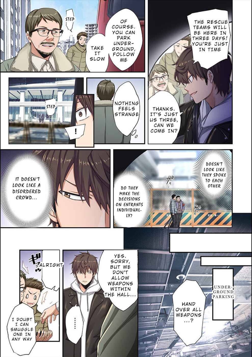Page 4 Chapter 9 Zombie no Afureta Sekai Ore Dake ga Osowarenai