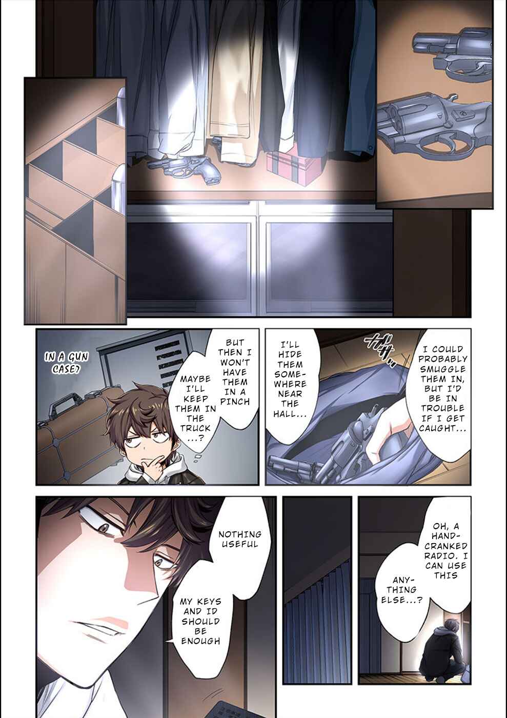 Page 3 Chapter 10 Zombie no Afureta Sekai Ore Dake ga Osowarenai
