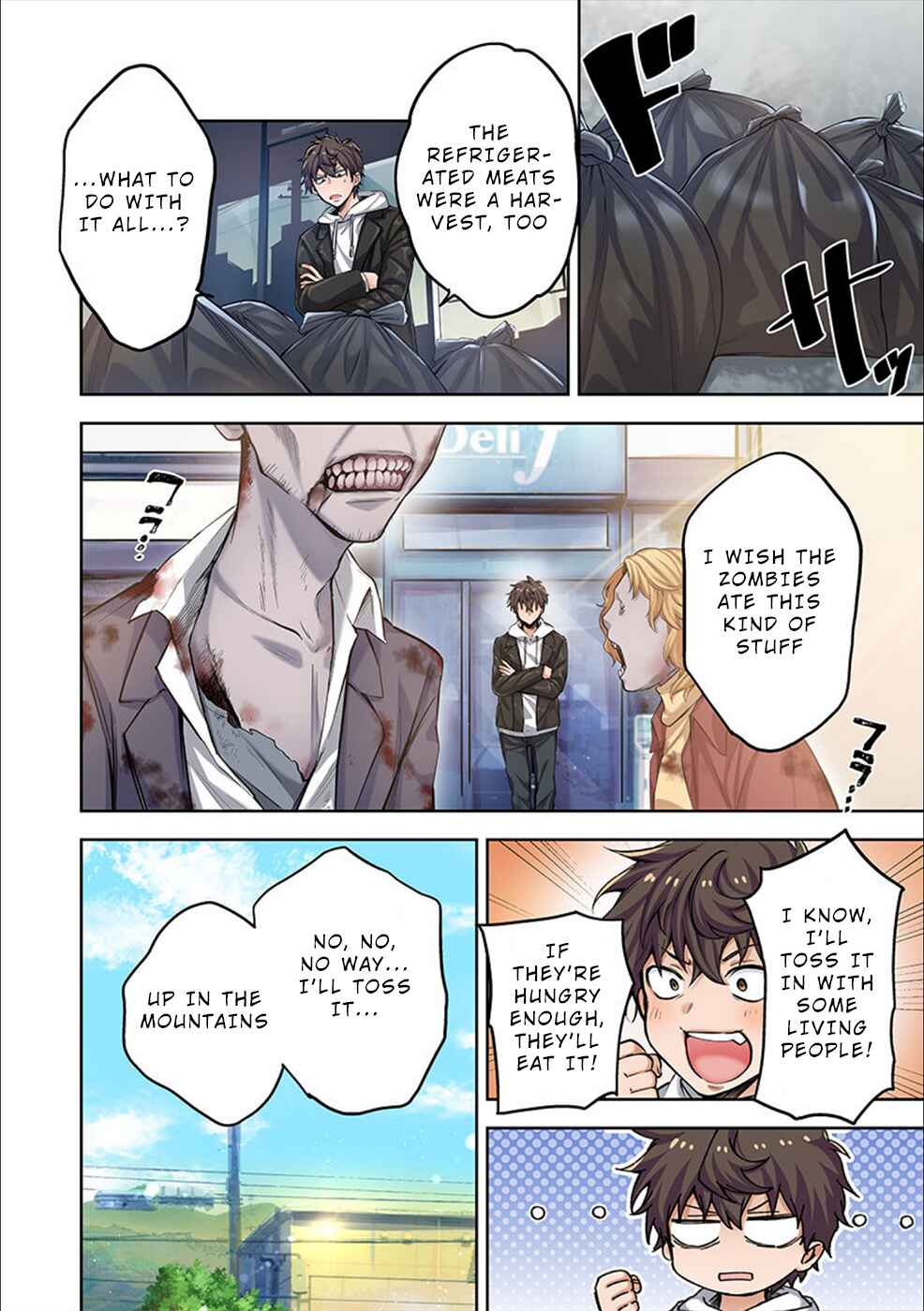 Page 11 Chapter 2 Zombie no Afureta Sekai Ore Dake ga Osowarenai