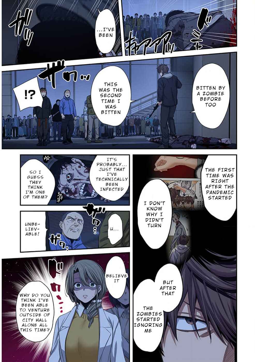 Page 12 Chapter 30 Zombie no Afureta Sekai Ore Dake ga Osowarenai