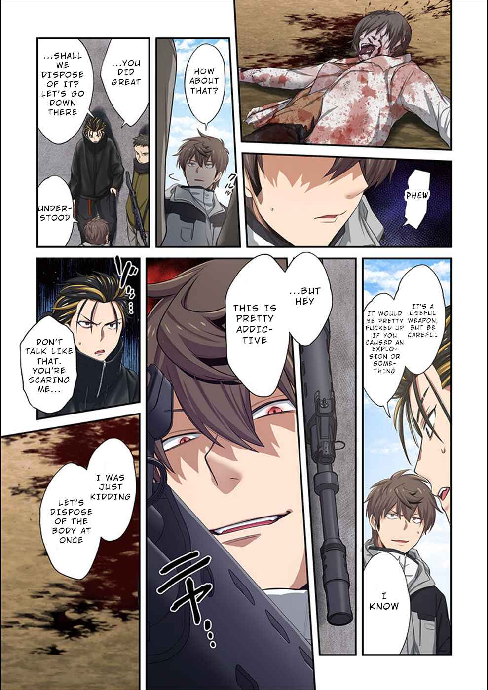 Page 12 Chapter 21 Zombie no Afureta Sekai Ore Dake ga Osowarenai