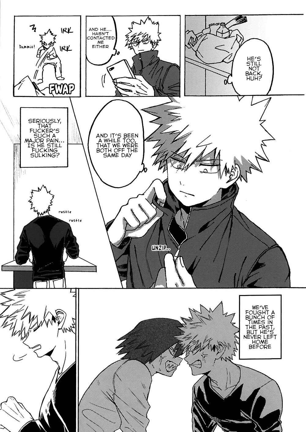 Page 11 Chapter Unknown_c2c4 Boku no Hero Academia - Mado no Soto wa, Shiroku Kasunde Mieru (Doujinshi)