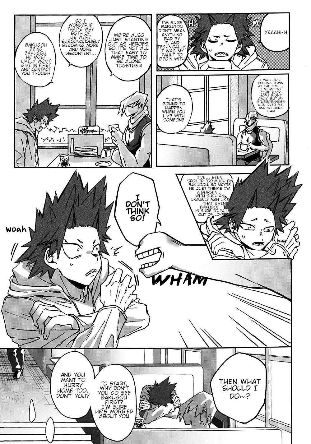 Page 13 Chapter Unknown_c2c4 Boku no Hero Academia - Mado no Soto wa, Shiroku Kasunde Mieru (Doujinshi)