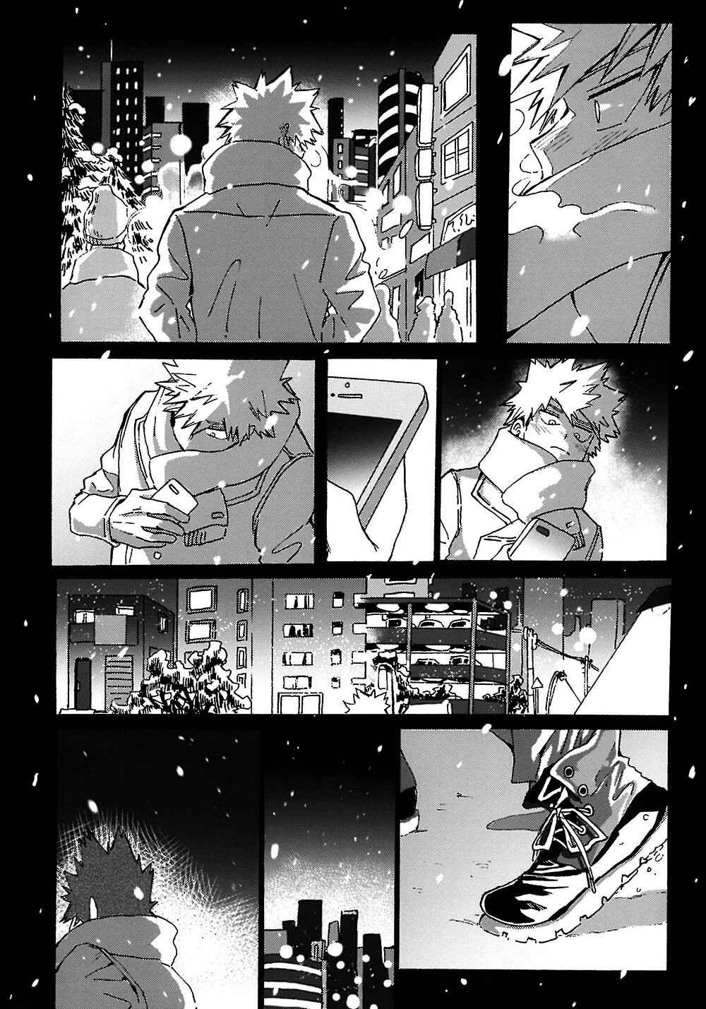 Page 16 Chapter Unknown_c2c4 Boku no Hero Academia - Mado no Soto wa, Shiroku Kasunde Mieru (Doujinshi)