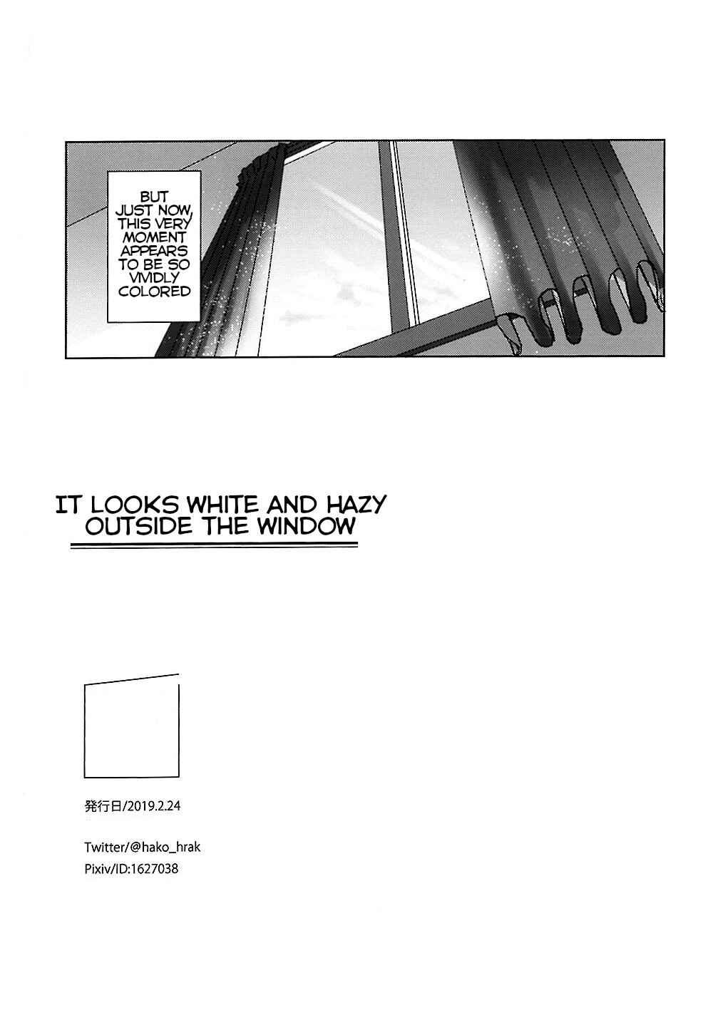 Page 34 Chapter Unknown_c2c4 Boku no Hero Academia - Mado no Soto wa, Shiroku Kasunde Mieru (Doujinshi)