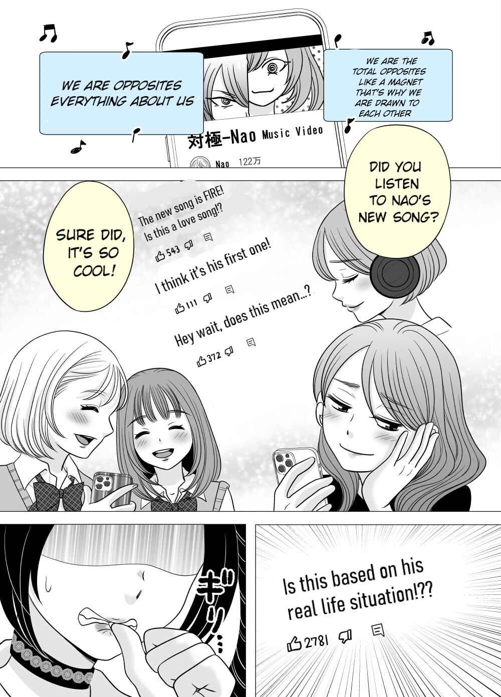 Page 1 Chapter 43 Motoyan Musume, Koi o Suru