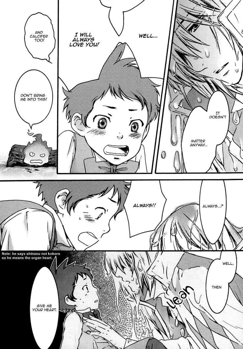 Page 10 Chapter Unknown_6b5b Howls Moving Castle - My Heart (Doujinshi)