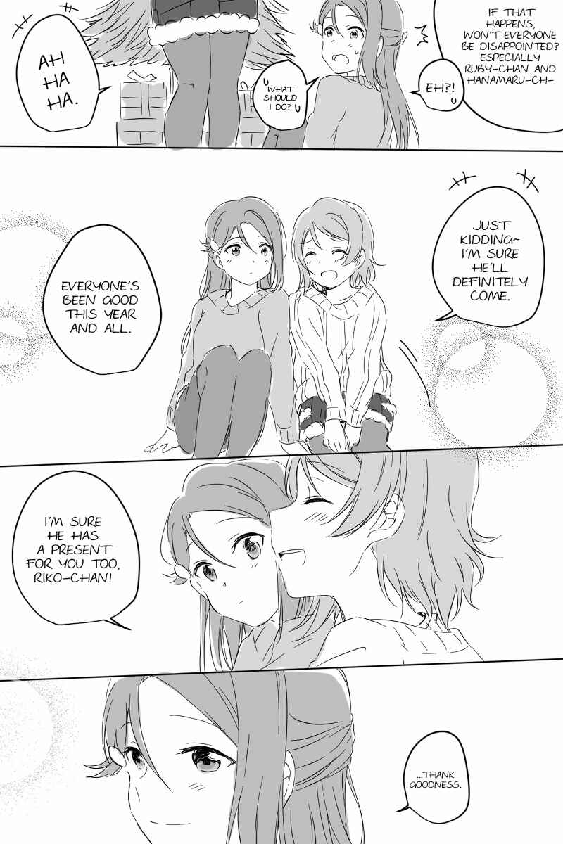 Page 3 Chapter Unknown_142a A YouRiko Christmas - Love Live Sunshine