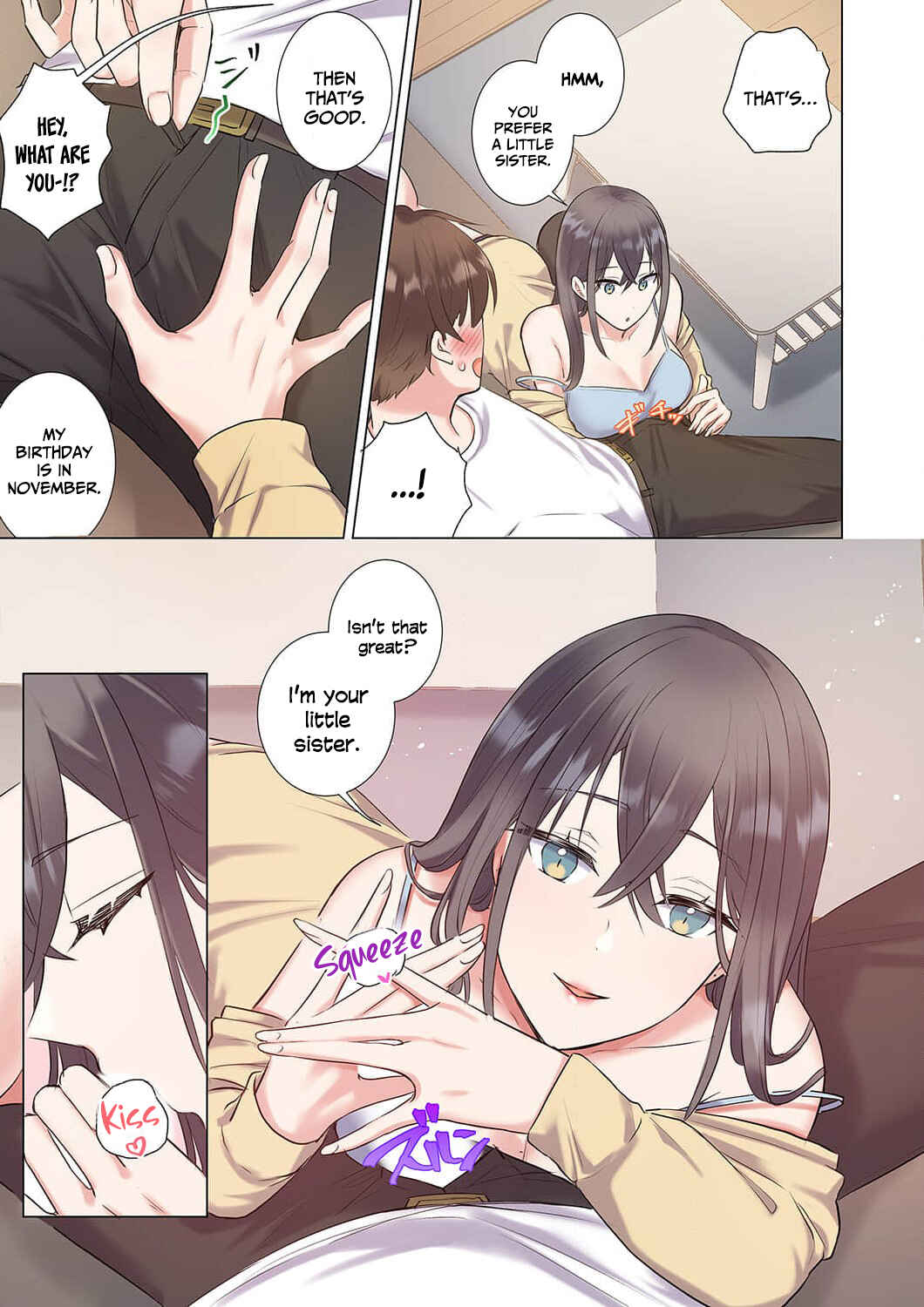 Page 14 Chapter 4 Boku to Gimai no Kakushigoto - Kazoku ni Natta Kimi no Yuuwaku