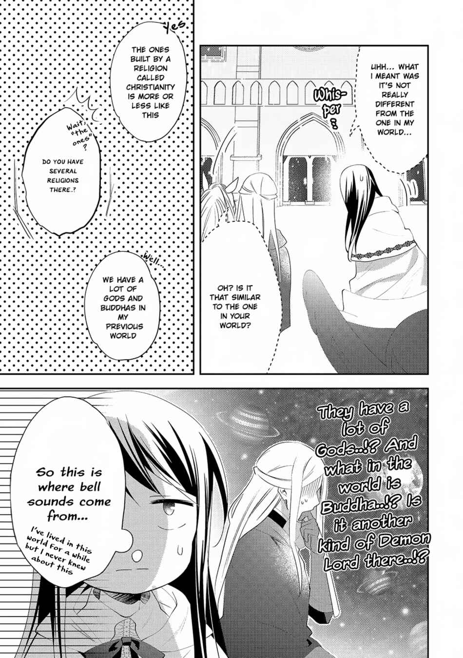 Page 12 Chapter 28 Isekai de Kuro no Iyashi Te tte Yobarete Imasu