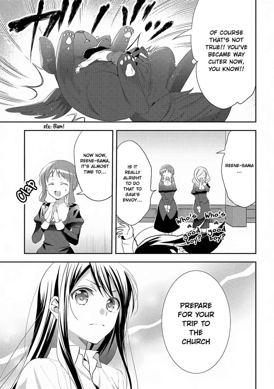 Page 4 Chapter 28 Isekai de Kuro no Iyashi Te tte Yobarete Imasu
