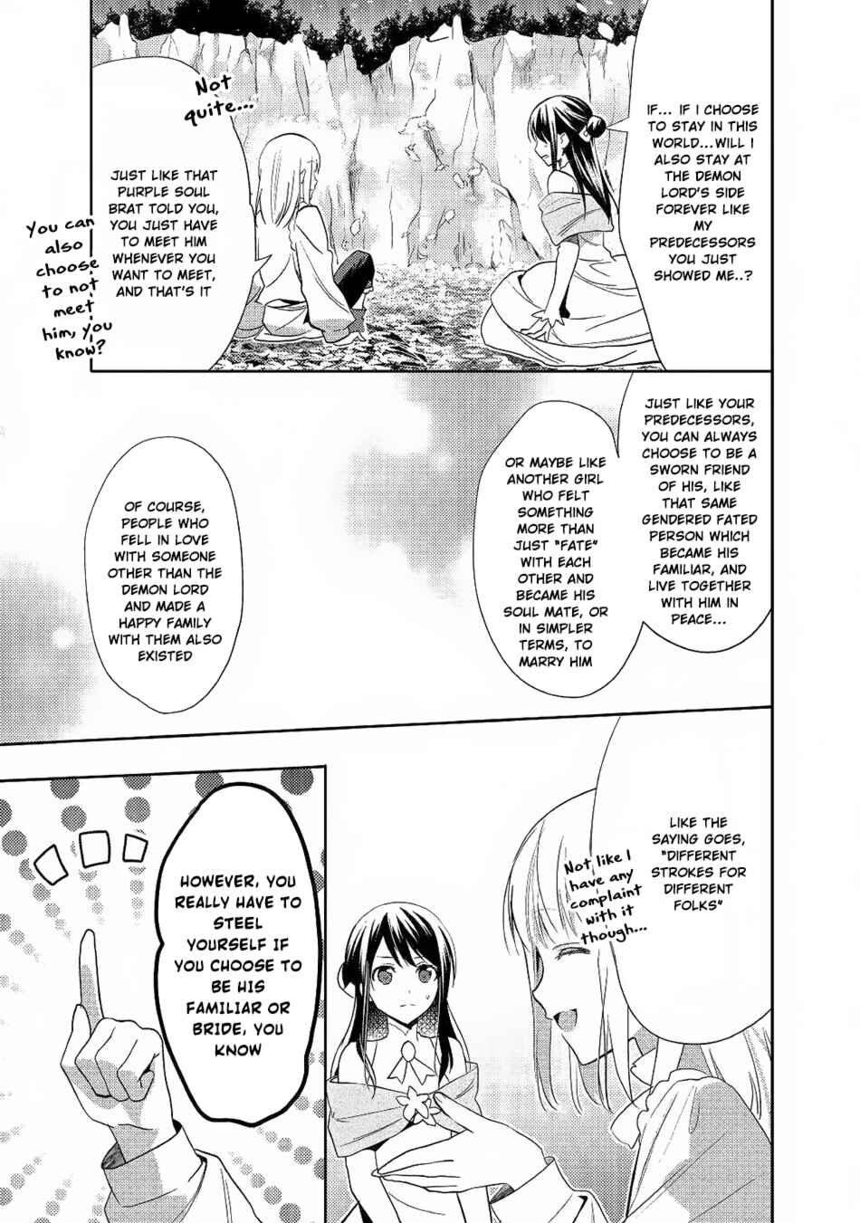 Page 22 Chapter 33 Isekai de Kuro no Iyashi Te tte Yobarete Imasu