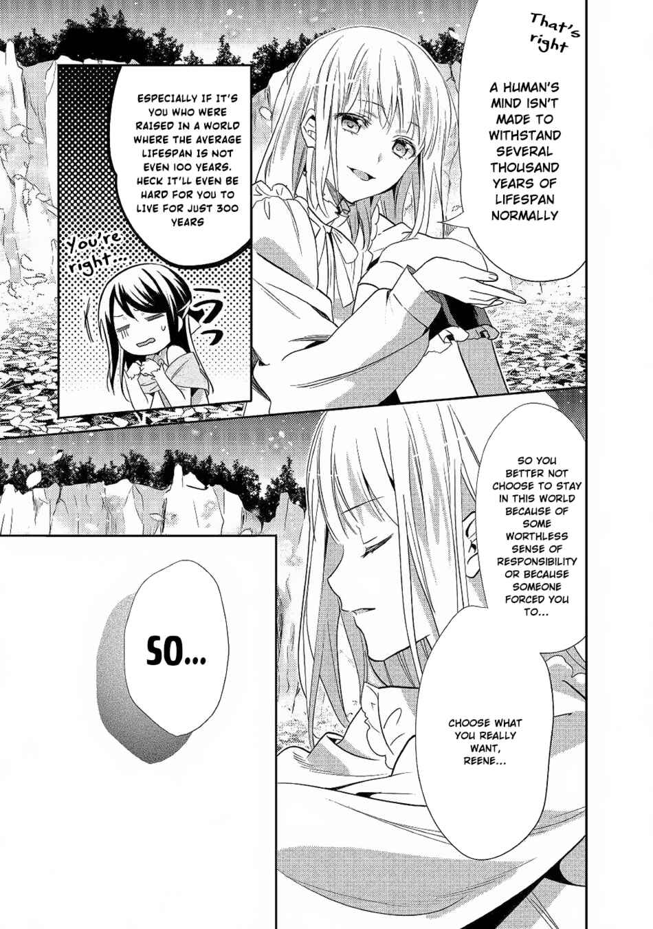 Page 24 Chapter 33 Isekai de Kuro no Iyashi Te tte Yobarete Imasu