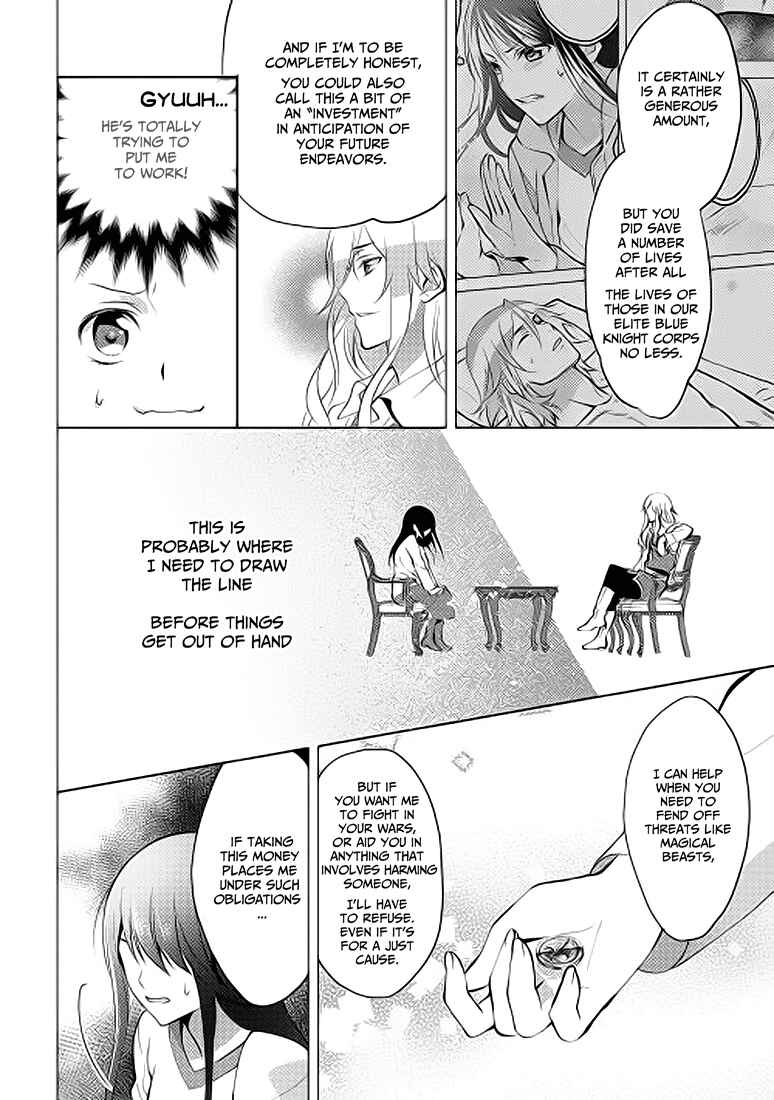 Page 14 Chapter 6 Isekai de Kuro no Iyashi Te tte Yobarete Imasu
