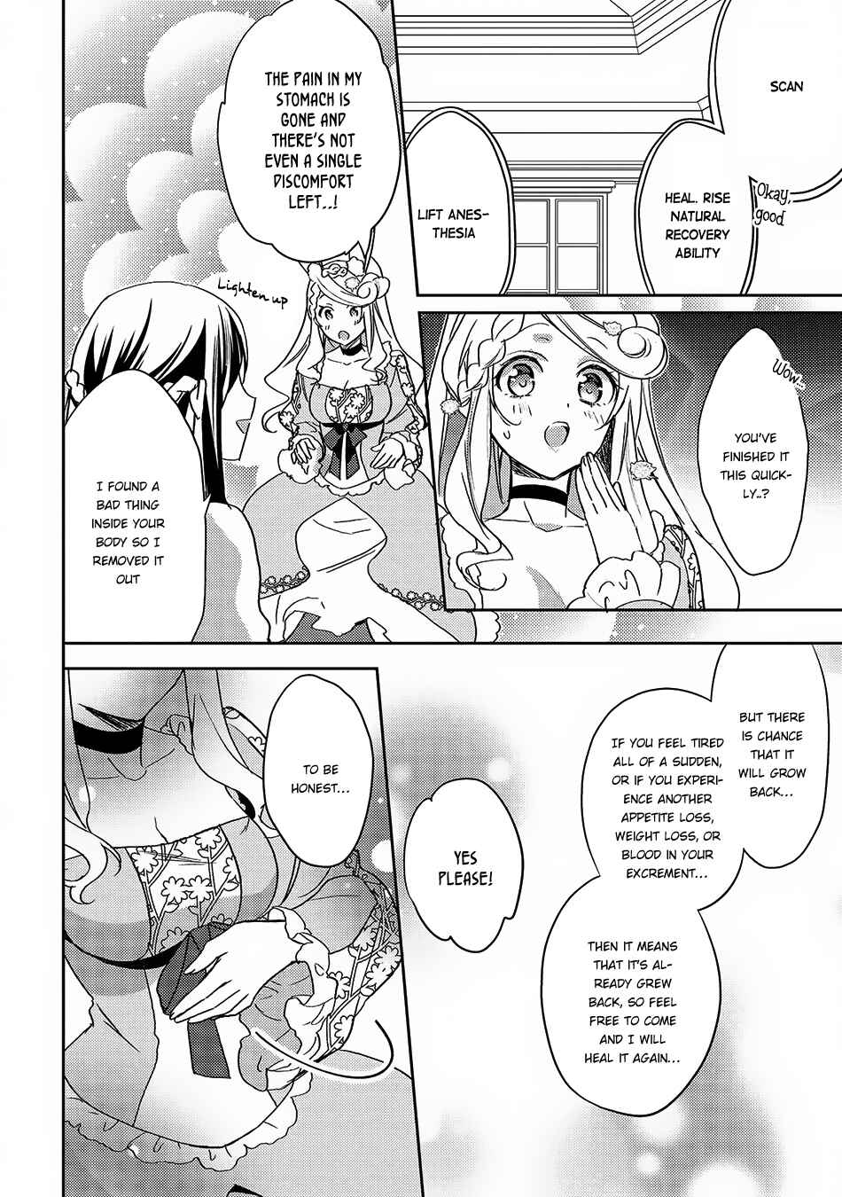 Page 12 Chapter 19 Isekai de Kuro no Iyashi Te tte Yobarete Imasu