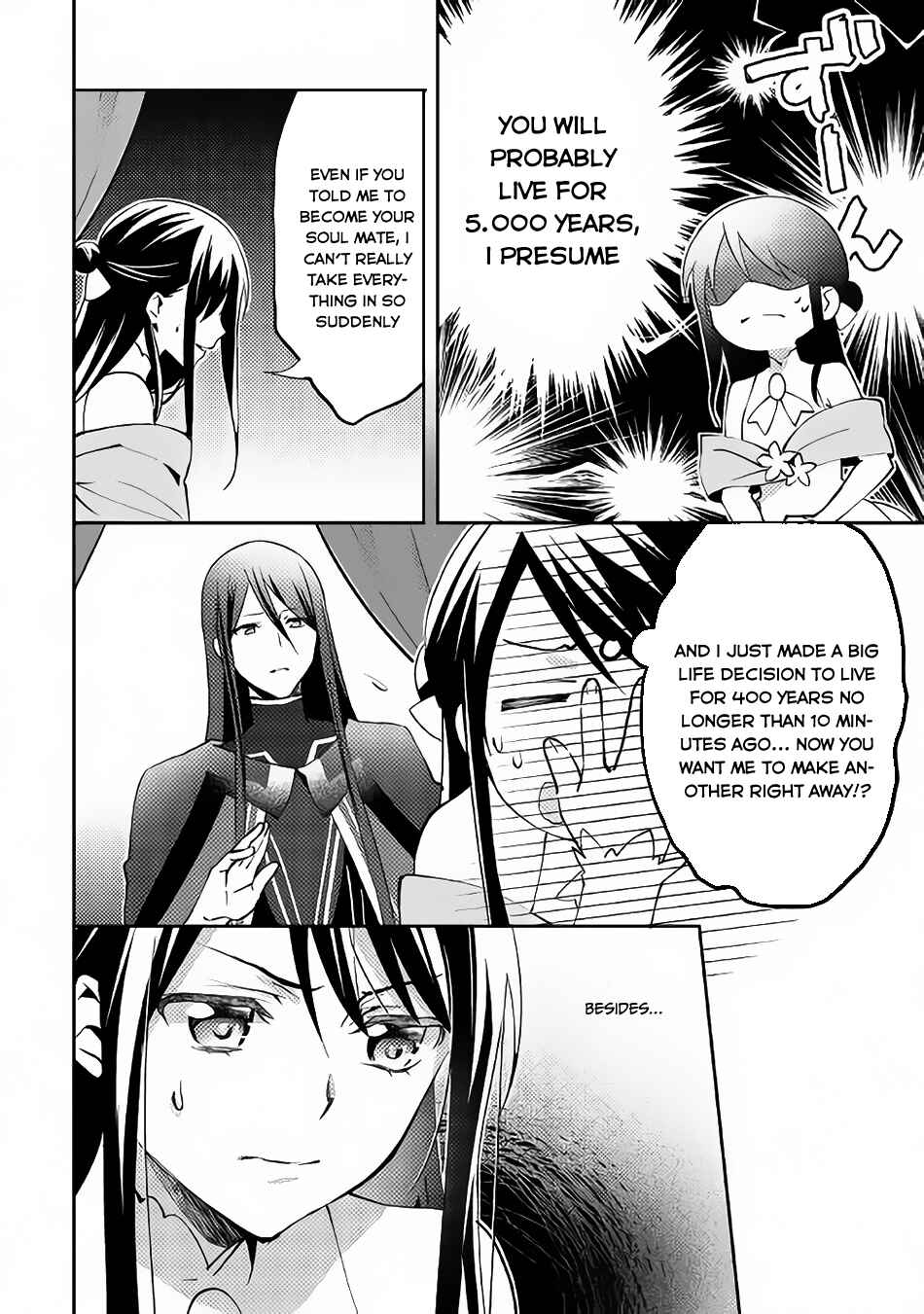 Page 23 Chapter 34 Isekai de Kuro no Iyashi Te tte Yobarete Imasu