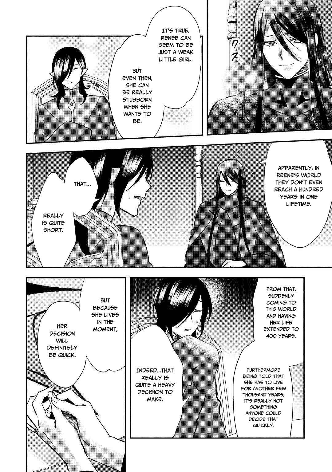 Page 11 Chapter 48 Isekai de Kuro no Iyashi Te tte Yobarete Imasu
