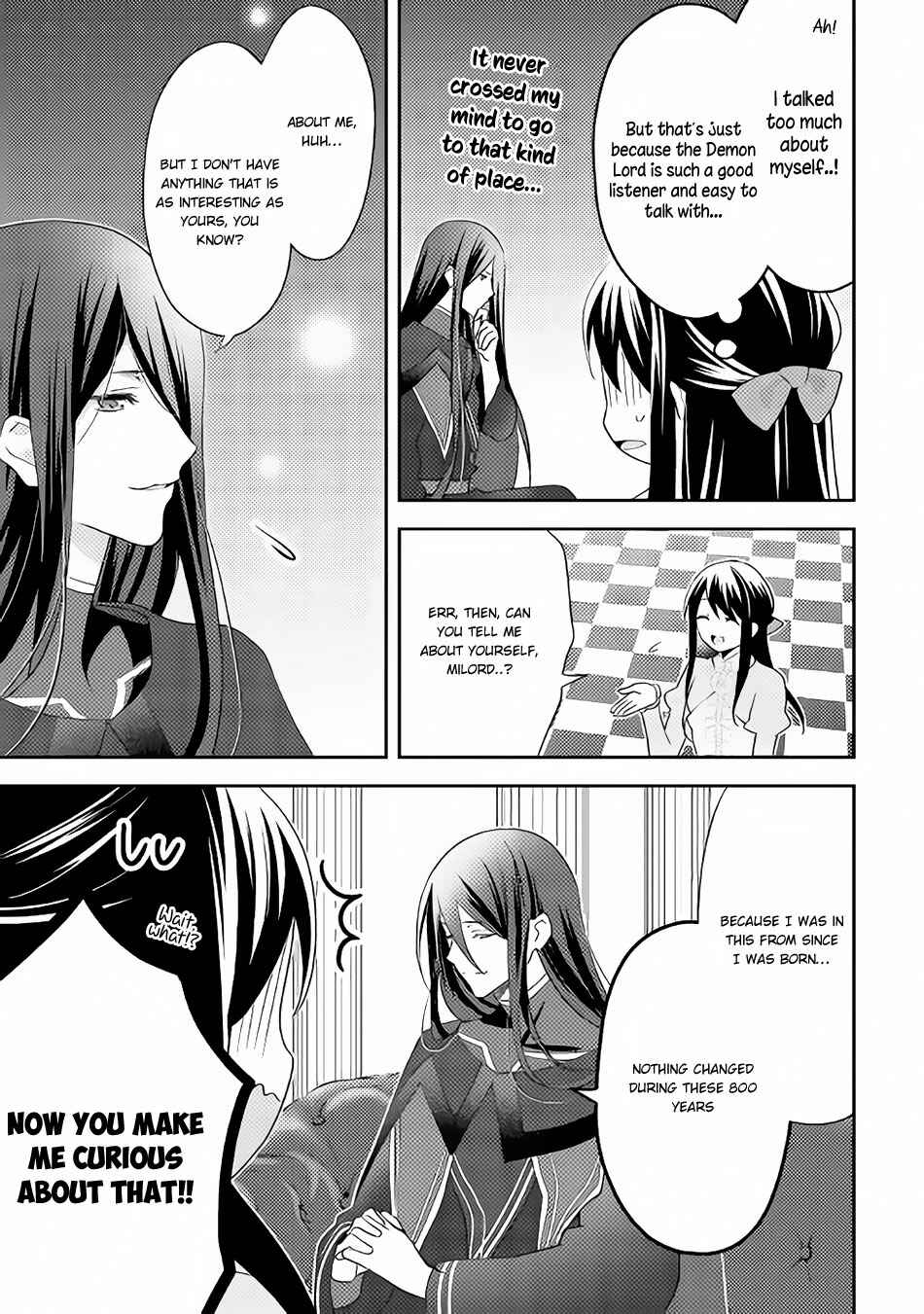 Page 12 Chapter 30 Isekai de Kuro no Iyashi Te tte Yobarete Imasu