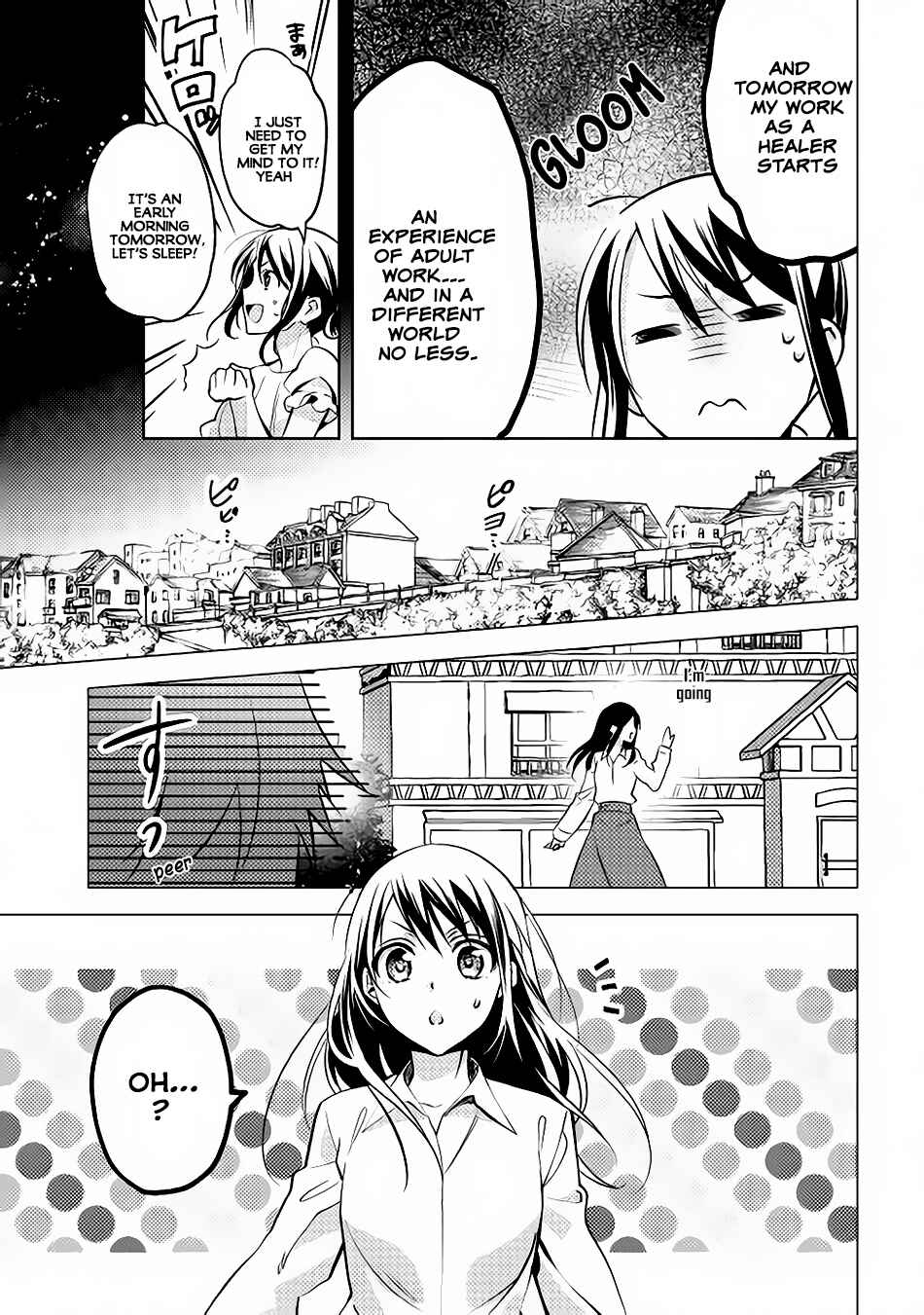 Page 4 Chapter 9 Isekai de Kuro no Iyashi Te tte Yobarete Imasu