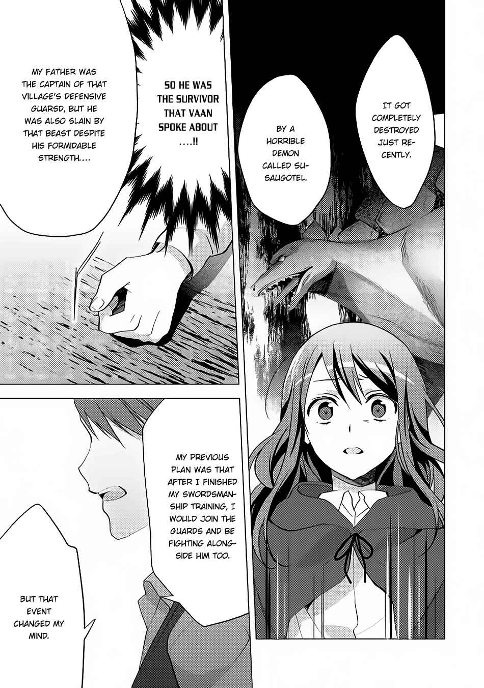 Page 21 Chapter 11 Isekai de Kuro no Iyashi Te tte Yobarete Imasu