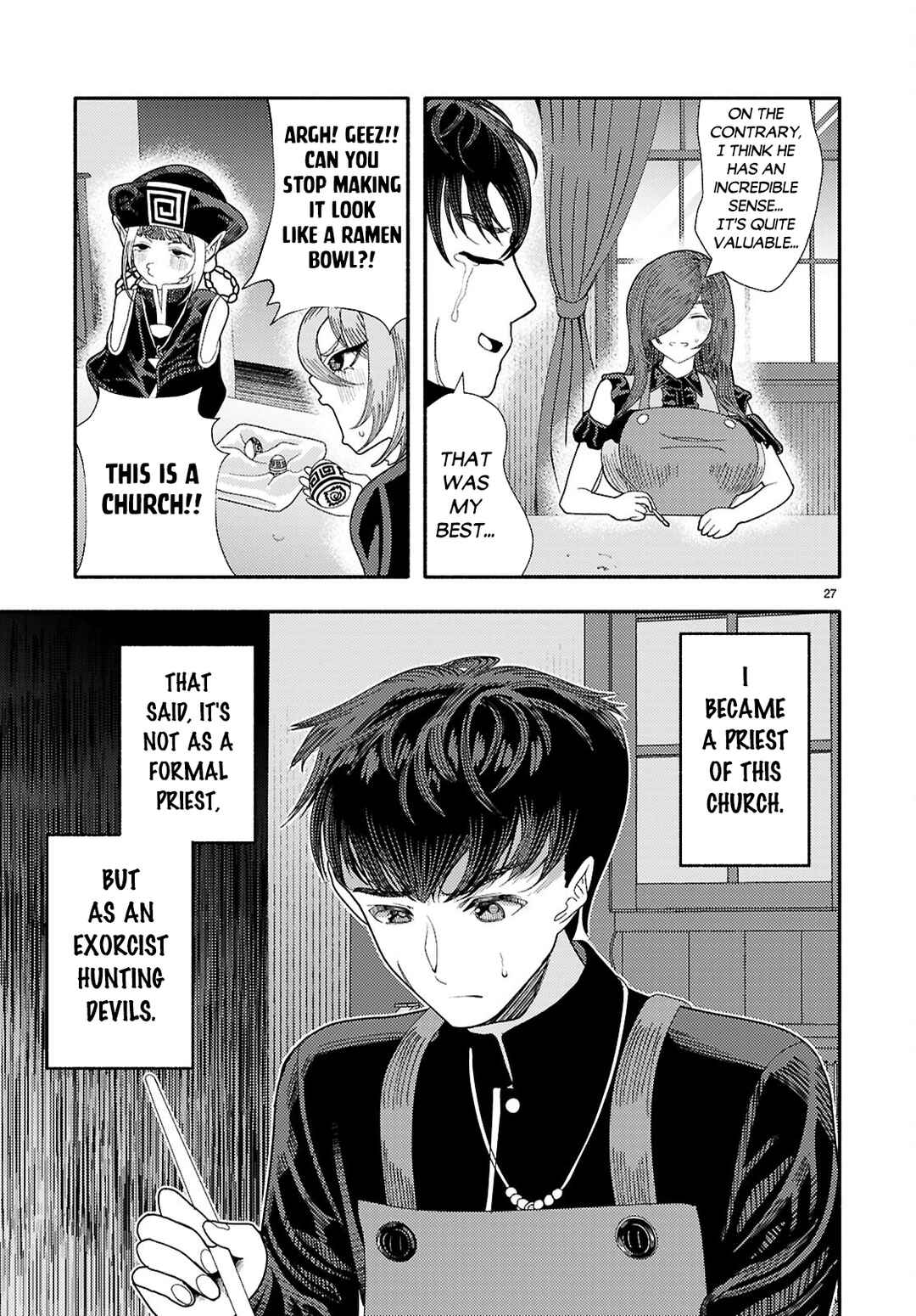 Page 27 Chapter 9 Akuma wa Rozario ni Kiss o suru