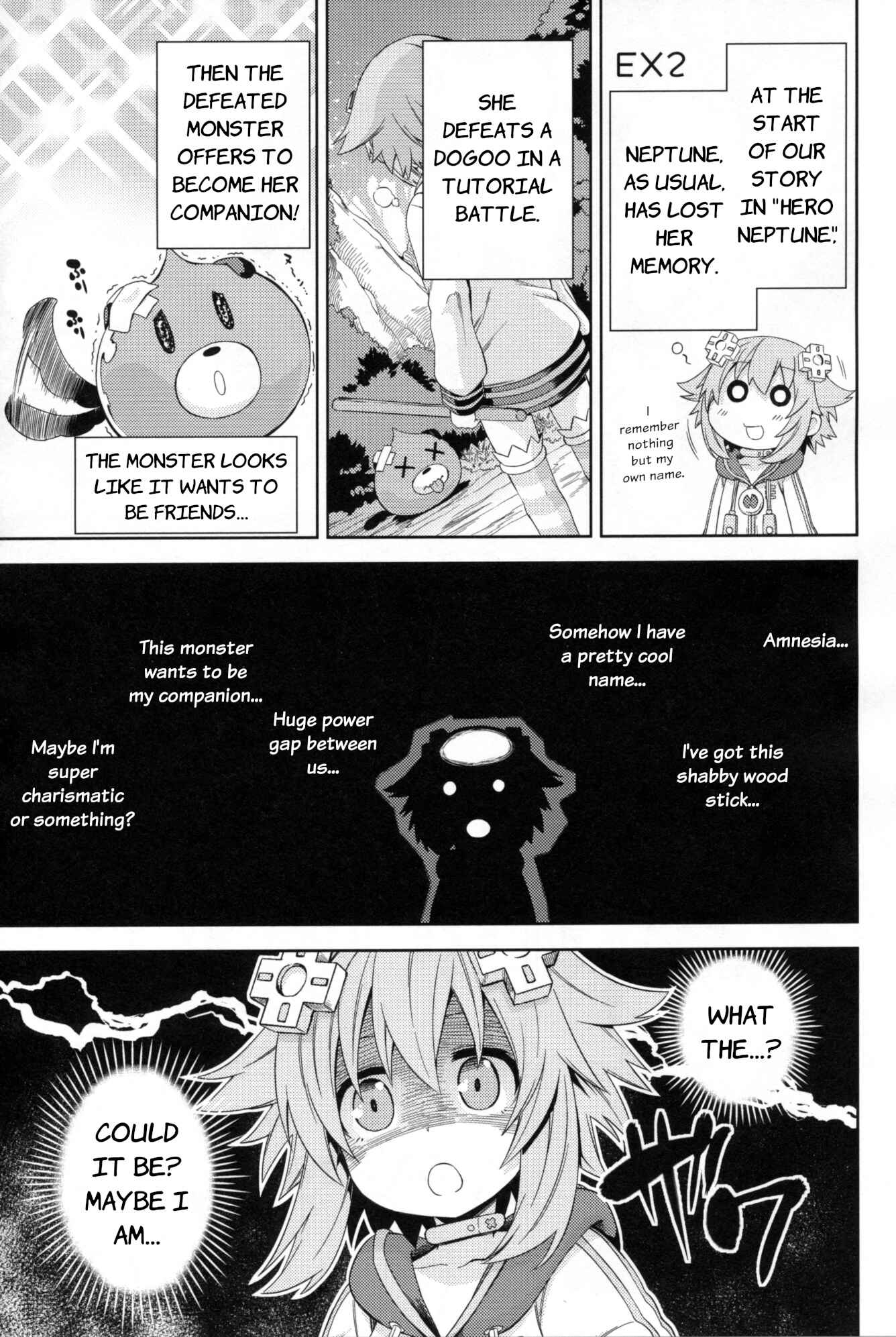 Page 1 Chapter 2 Choujigen Game Neptune: The Animation - Hello New World - Yuusha Hon