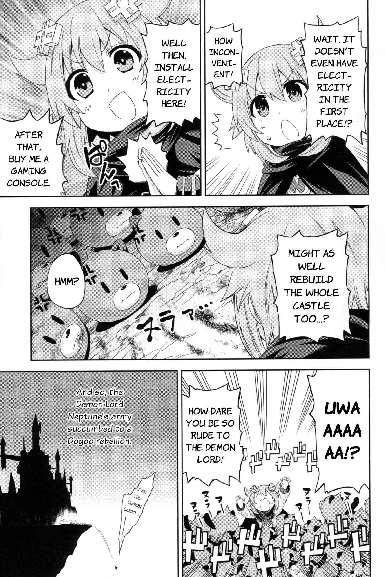 Page 7 Chapter 2 Choujigen Game Neptune: The Animation - Hello New World - Yuusha Hon