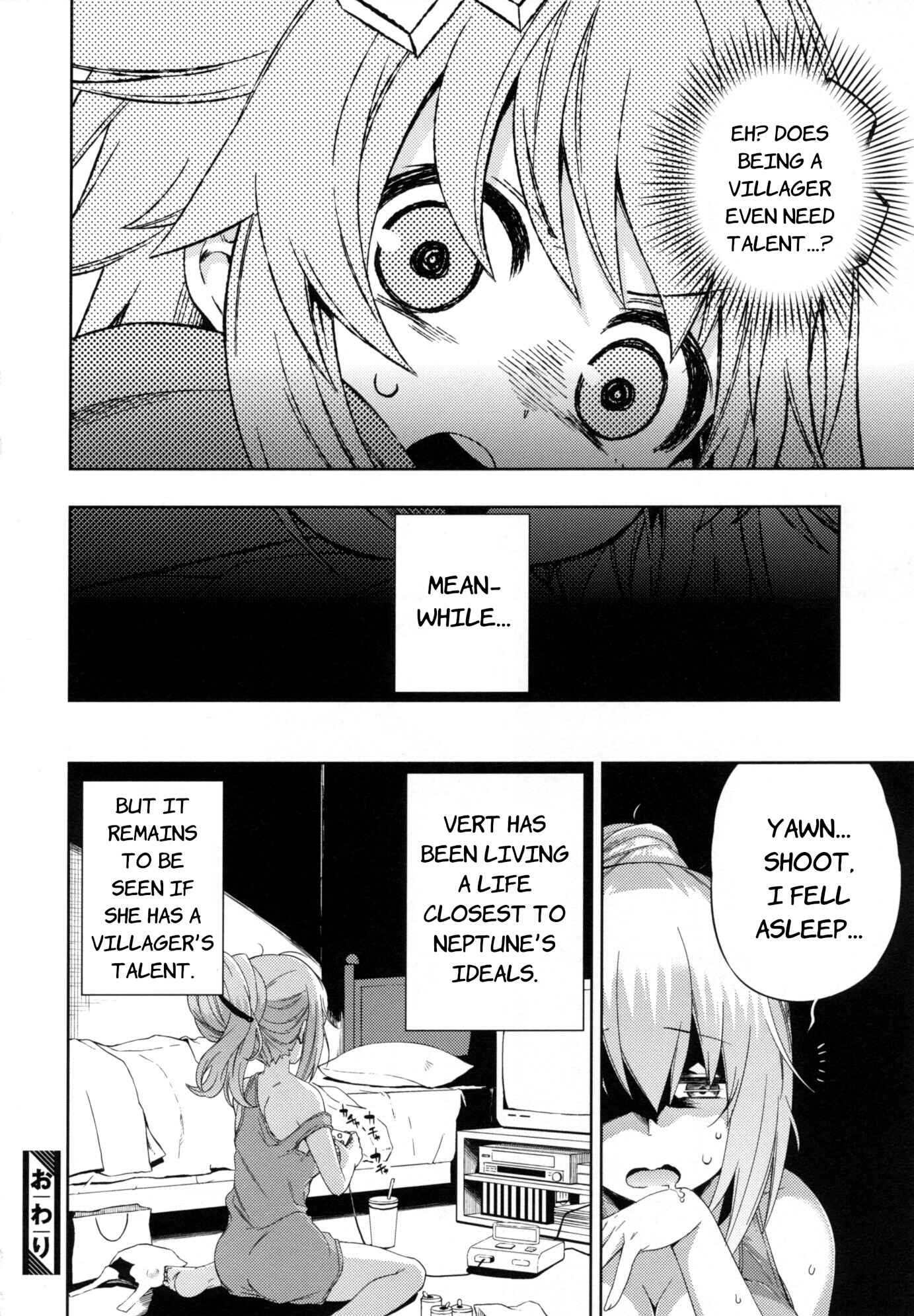 Page 12 Chapter 3 Choujigen Game Neptune: The Animation - Hello New World - Yuusha Hon