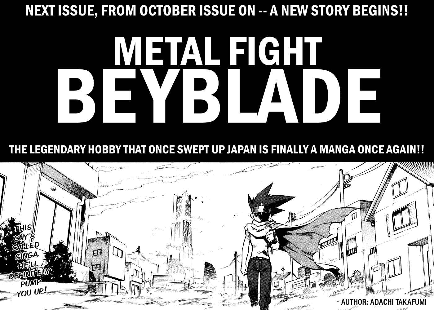 Page 1 Chapter 0 Metal Fight Beyblade