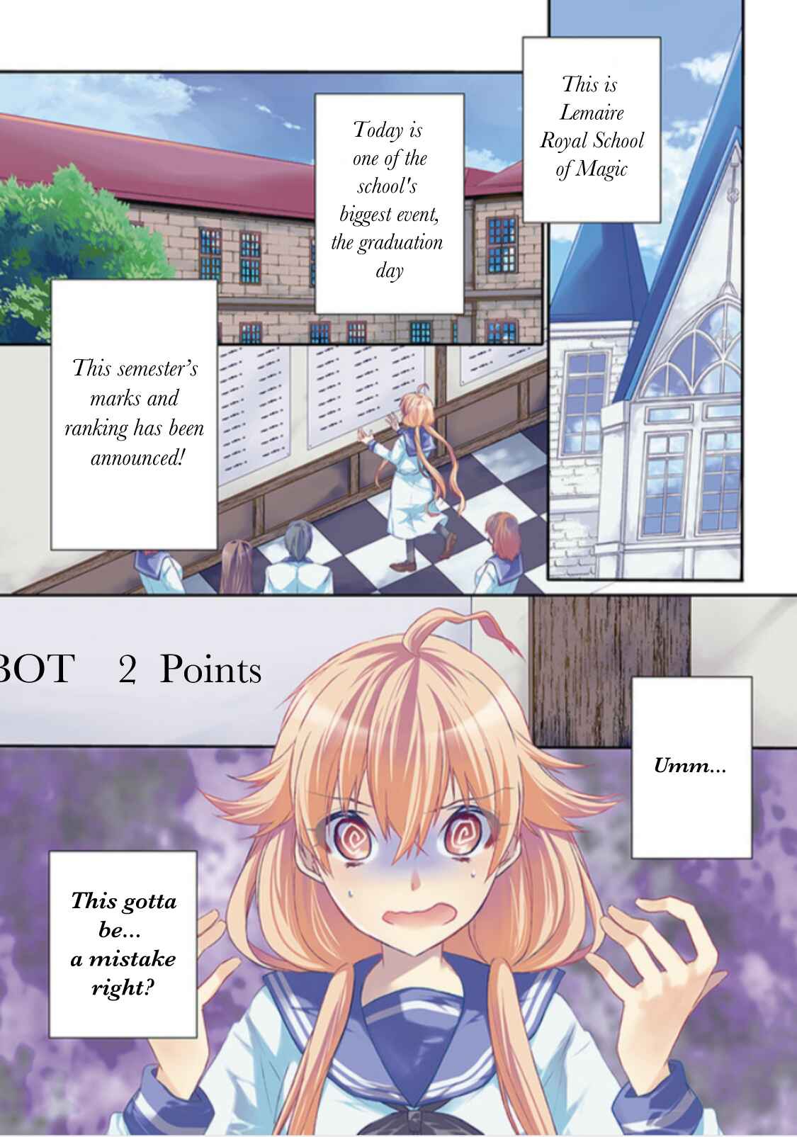 Page 2 Chapter 1 I Don’t Care. Let Me Go Home!