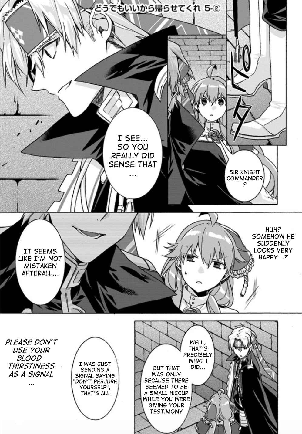 Page 12 Chapter 5 I Don’t Care. Let Me Go Home!
