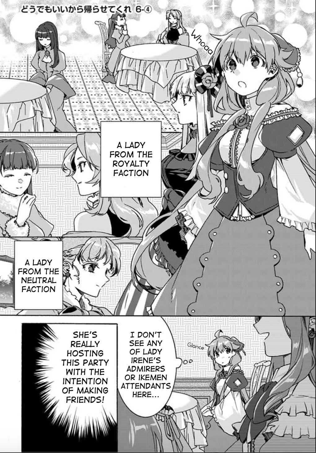 Page 22 Chapter 6 I Don’t Care. Let Me Go Home!