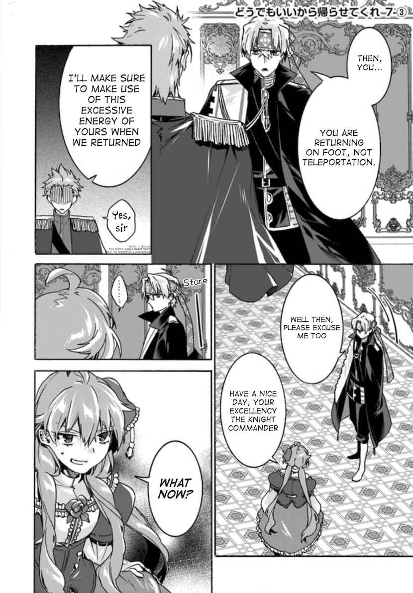 Page 15 Chapter 7 I Don’t Care. Let Me Go Home!
