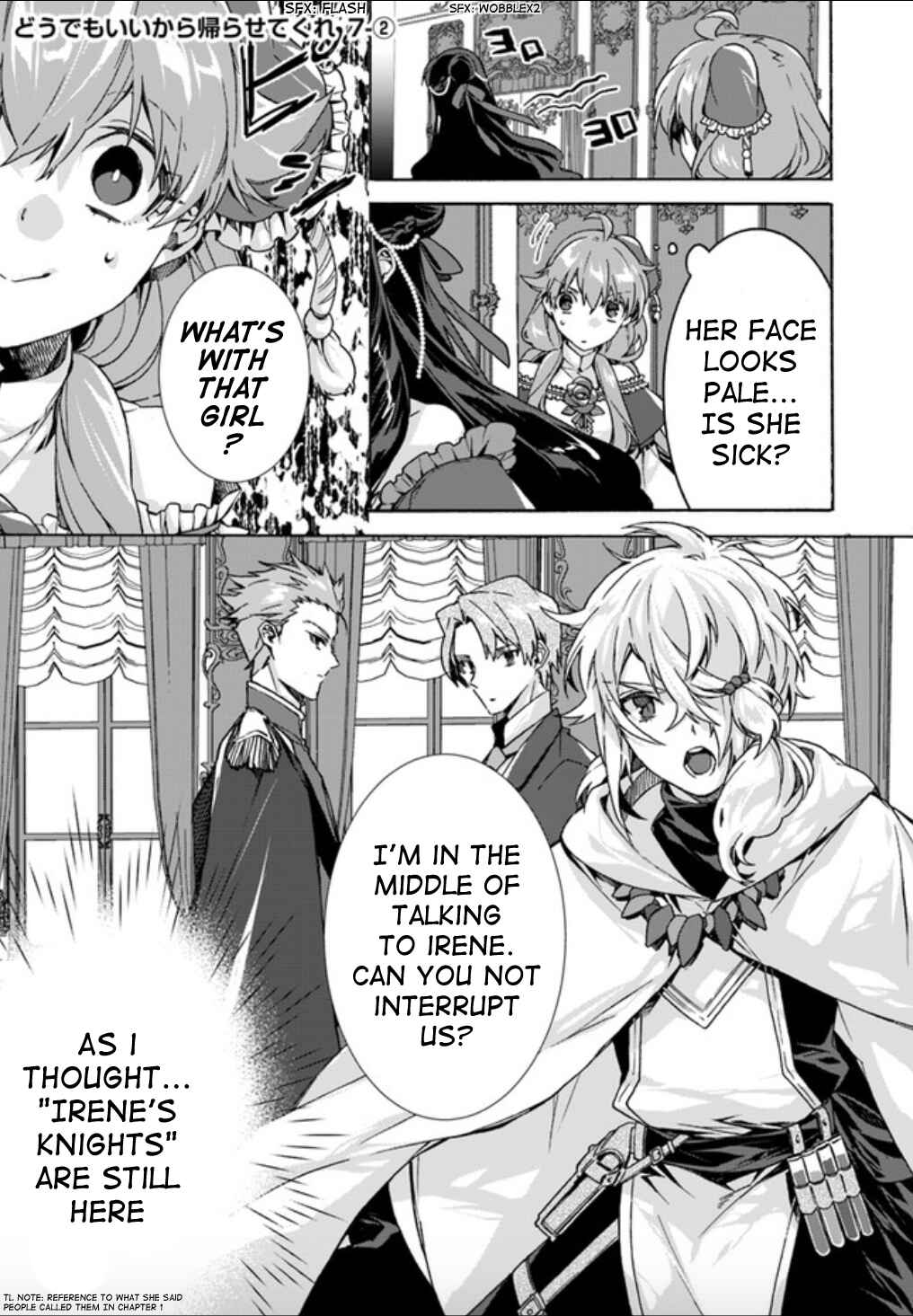Page 8 Chapter 7 I Don’t Care. Let Me Go Home!