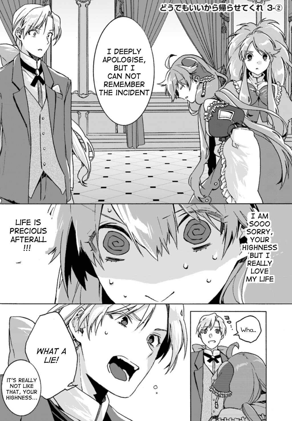 Page 9 Chapter 3 I Don’t Care. Let Me Go Home!