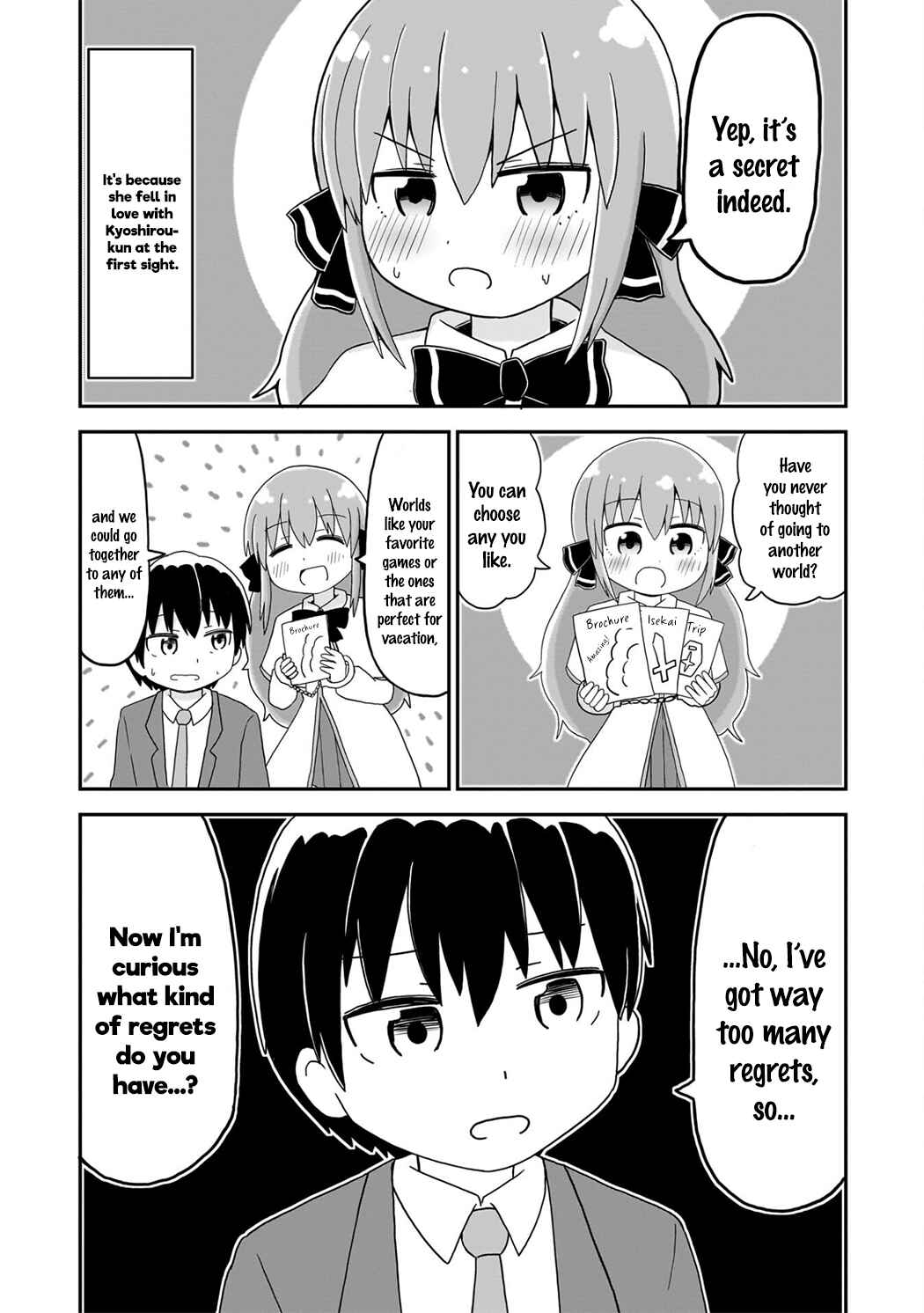 Page 4 Chapter 2 Hatsukoi Tensei Near-Death Goddess