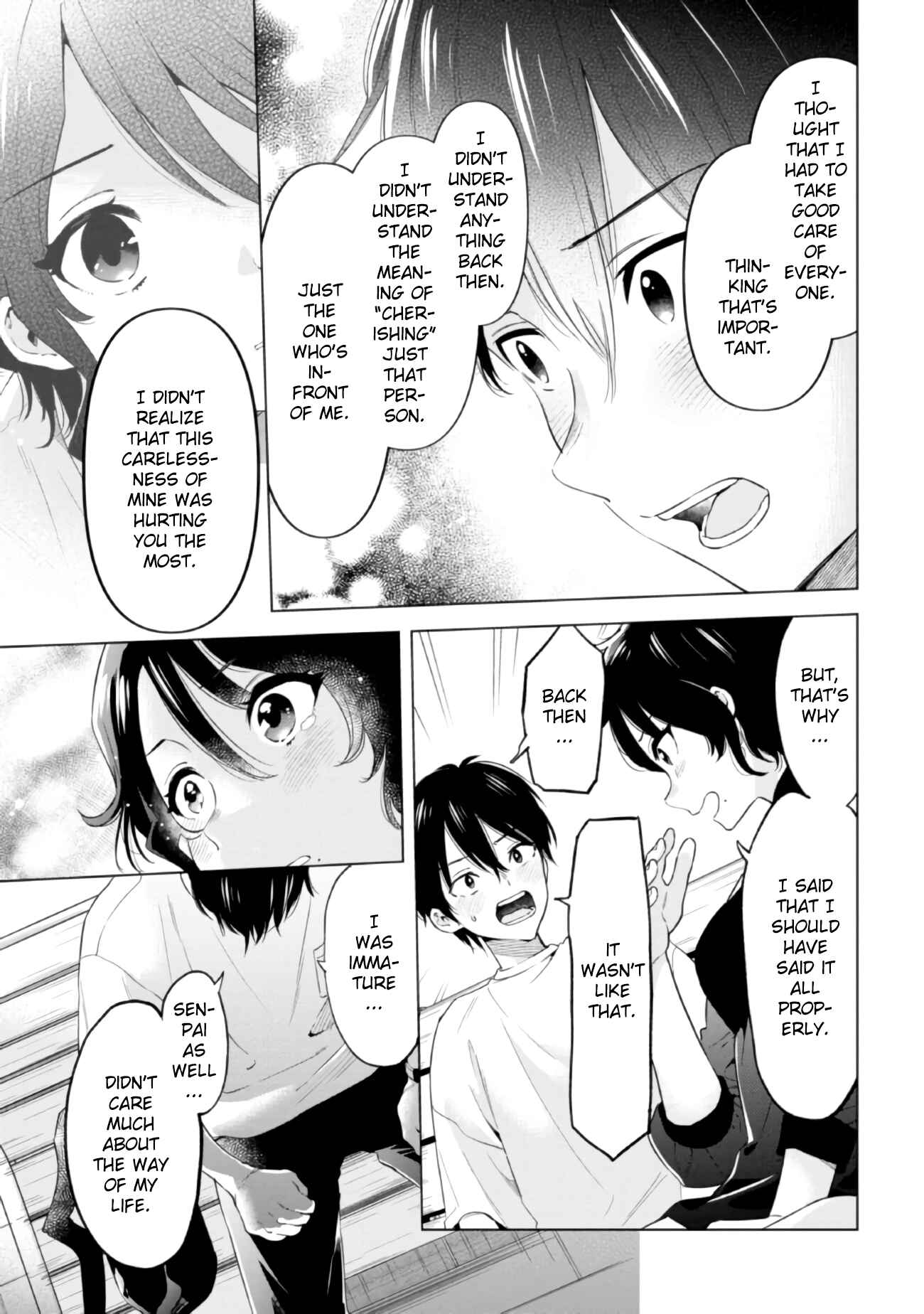 Page 27 Chapter 14 Hige wo Soru. Soshite Joshi Kousei wo Hirou. Each Stories