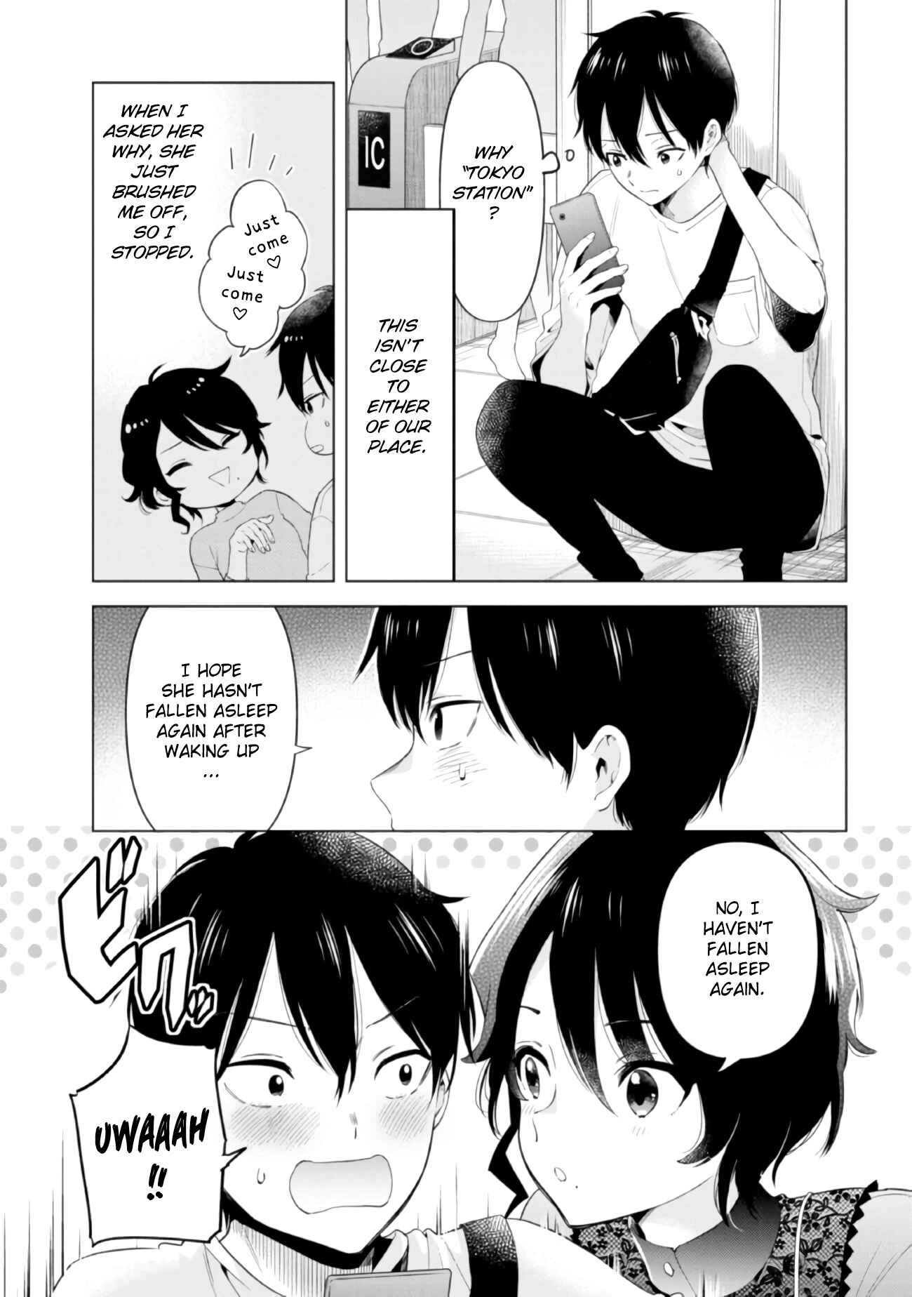 Page 3 Chapter 14 Hige wo Soru. Soshite Joshi Kousei wo Hirou. Each Stories