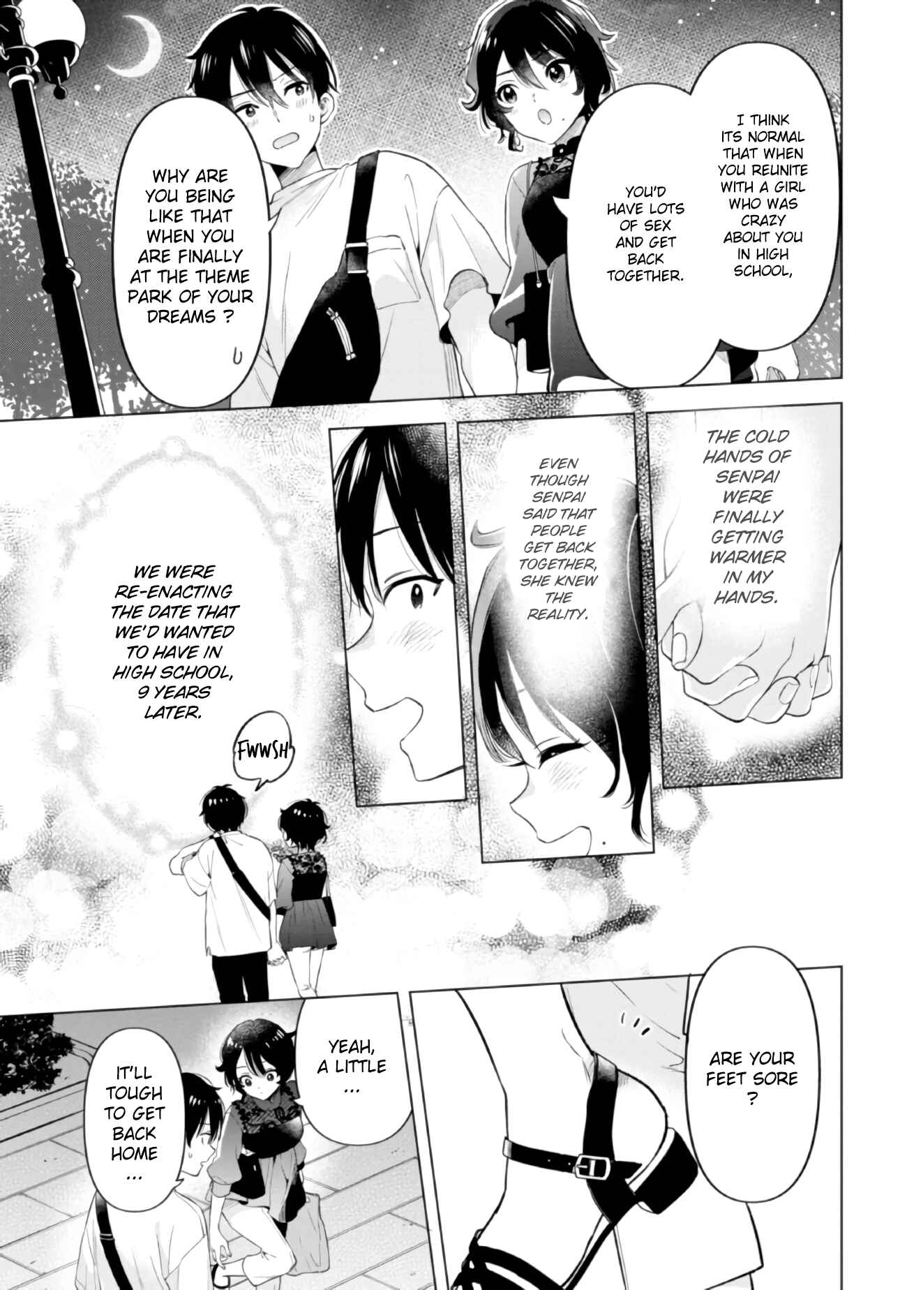 Page 33 Chapter 14 Hige wo Soru. Soshite Joshi Kousei wo Hirou. Each Stories